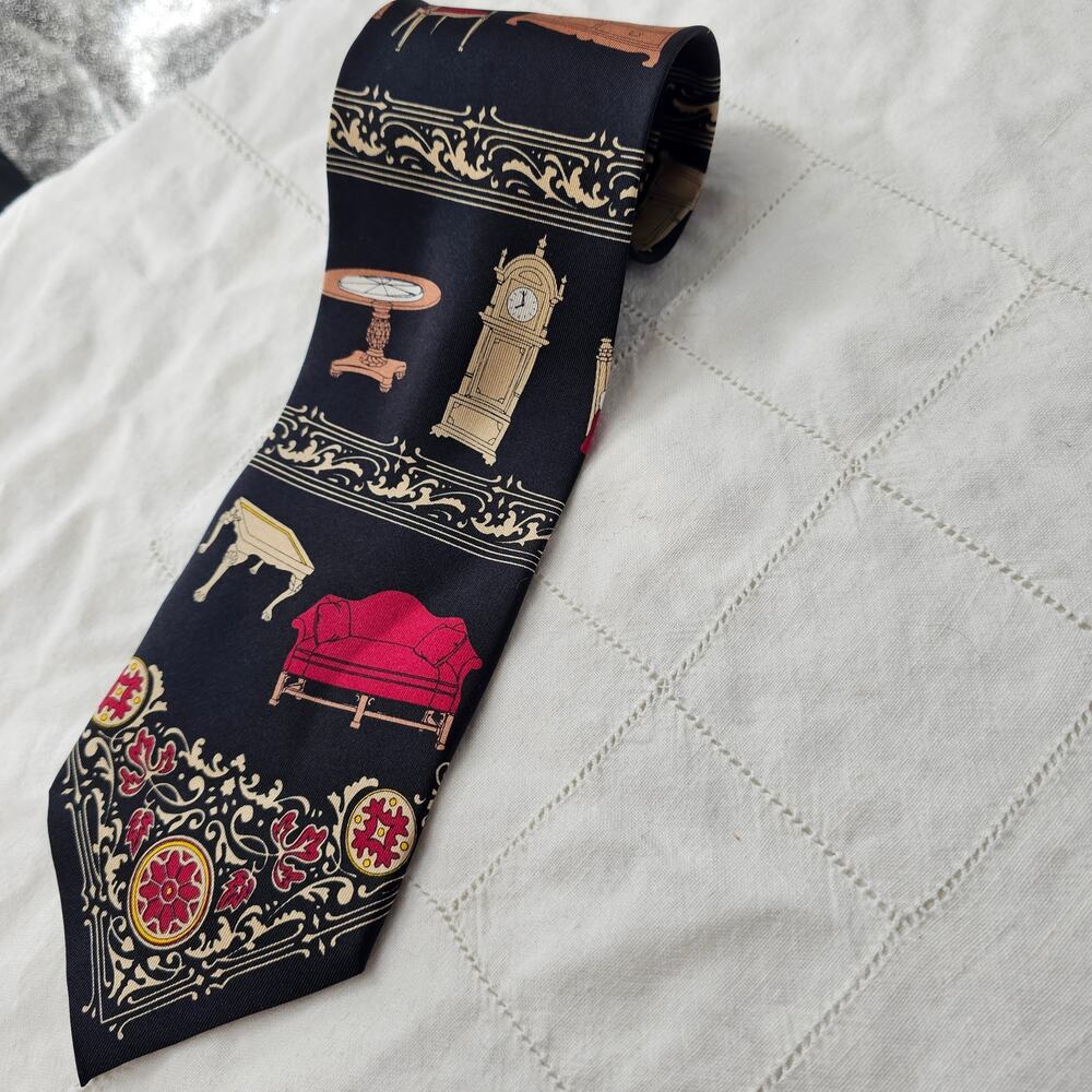 Vintage Special Edition High Point Furniture Market Men’s Novelty Silk Neck Tie